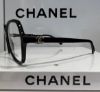 圖片 Chanel 香奈兒 經典雙C LOGO 水鑽鑲嵌 蝴蝶造型平光眼鏡鏡框 黑色/CH3421BS