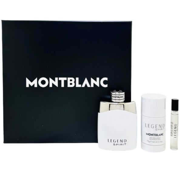 圖片 MONTBLANC 傳奇白朗峰禮盒(淡香水100ML+隨身筆7.5ML+體香膏75G)