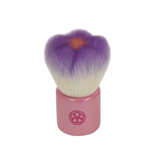 圖片 日本直送｜京都六角館櫻花堂 花朵洗臉刷-紫《WUZ屋子》Z-428-fws-PU