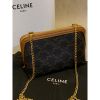 圖片 Celine 經典滿版老花Logo設計 女生 女款 側背 貝殼鏈包