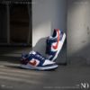 圖片 NICEDAY 代購 Nike Dunk Low "USA" 白藍紅 美國 哆啦A夢 女款 DD1503-119