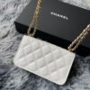 圖片 Chanel 22a 白金荔枝口袋mini woc