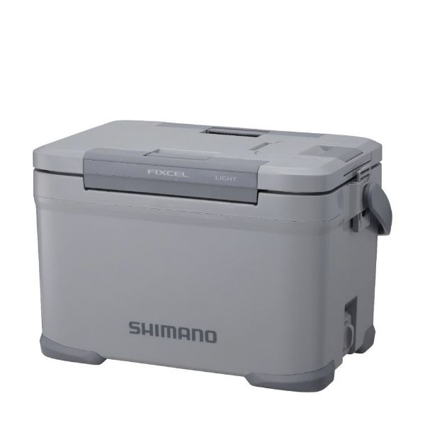 圖片 SHIMANO NF-522V FIXCEL LIGHT II 22L 保冰桶 行動冰箱-灰色-