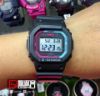 圖片 G-SHOCK 電波 太陽能 複合輕量鏈帶 經典 復古 方錶 黑紅 GW-B5600HR-1