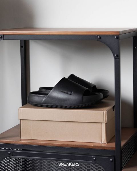 iSNEAKERS 現貨 Nike Calm Slide "Black 麵包拖鞋 DX4816-001黑