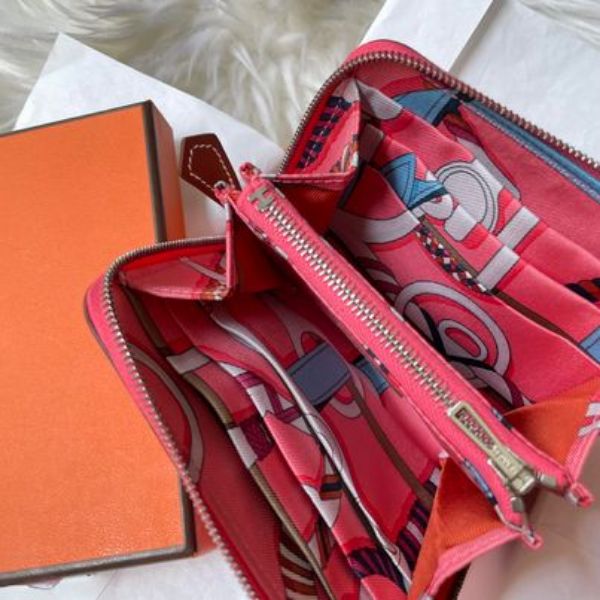 圖片 Hermes 8w唇膏粉絲巾短夾
