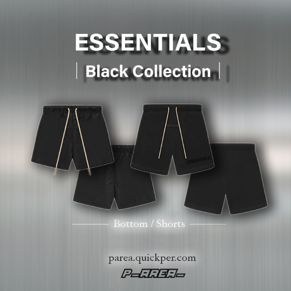 圖片 Essentials Black Collection 太空黑短褲