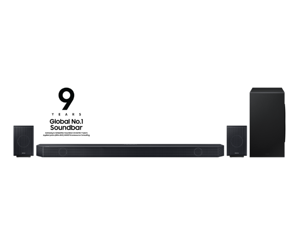 圖片 SAMSUNG 三星 11.1.4 Ch Soundbar Q990D 藍牙家庭劇院組聲霸 HW-Q990D/ZW