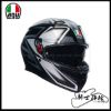 圖片 AGV K3 COMPOUND BLACK GREY 黑灰 消光 安全帽 全新款 內墨片 亞洲版 實體門市