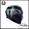 圖片 AGV K3 COMPOUND BLACK GREY 黑灰 消光 安全帽 全新款 內墨片 亞洲版 實體門市