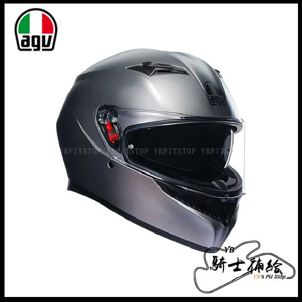 圖片 AGV K3 素色 MATT RODIO GREY 消光灰 安全帽 全新款 內墨片 亞洲版 實體門市