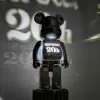  Be@rbrick 20週年紀念款 深鉻 銀色 400% 1000%