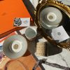 圖片 Hermès Mosaique au 24 金咖啡杯盤