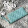 圖片 Chanel Tiffany藍金荔枝手腕包