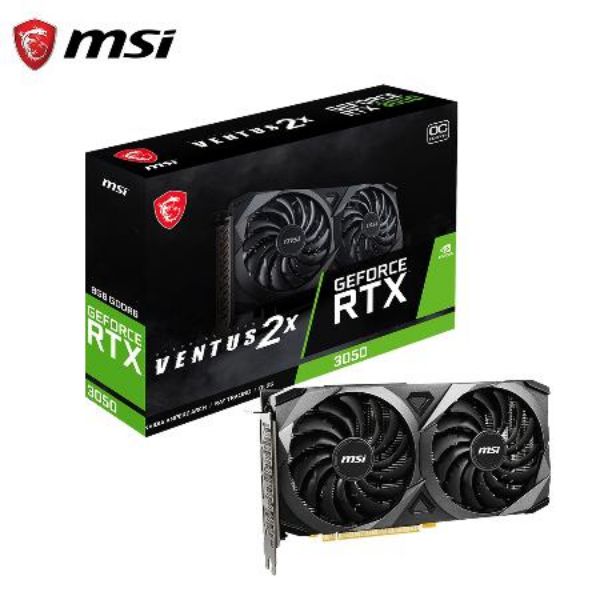 圖片 【MSI 微星】GeForce RTX 3050 VENTUS 2X 8G OC 顯示卡