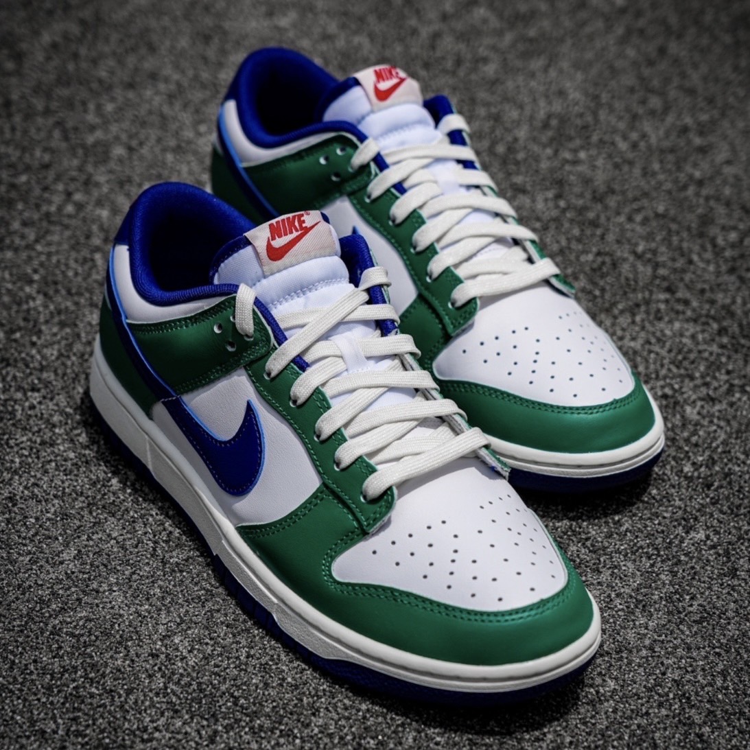 Nike Dunk Low “ Varsity Team” 午夜藍藍綠白男鞋FQ6849-141-zingala商店