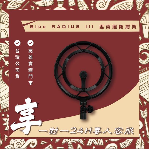 圖片 【Blue】Radius III YETI 雪怪專用防震架