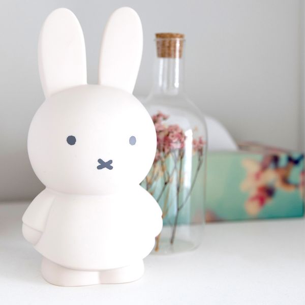 圖片 Miffy 米菲兔莫蘭迪色系款公仔存錢筒-中號 大地色MND-1217