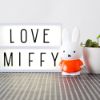 圖片 Miffy 米菲兔經典款公仔存錢筒-小號-紅色