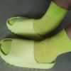 圖片 ☀Adidas Yeezy Slide “Glow Green”  螢光綠 拖鞋 GX6138 (光滑面)