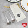 圖片 HUMAN MADE 2023SSHEART SPOON FORK SET❤️叉子 湯匙 餐具組