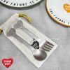 圖片 HUMAN MADE 2023SSHEART SPOON FORK SET❤️叉子 湯匙 餐具組