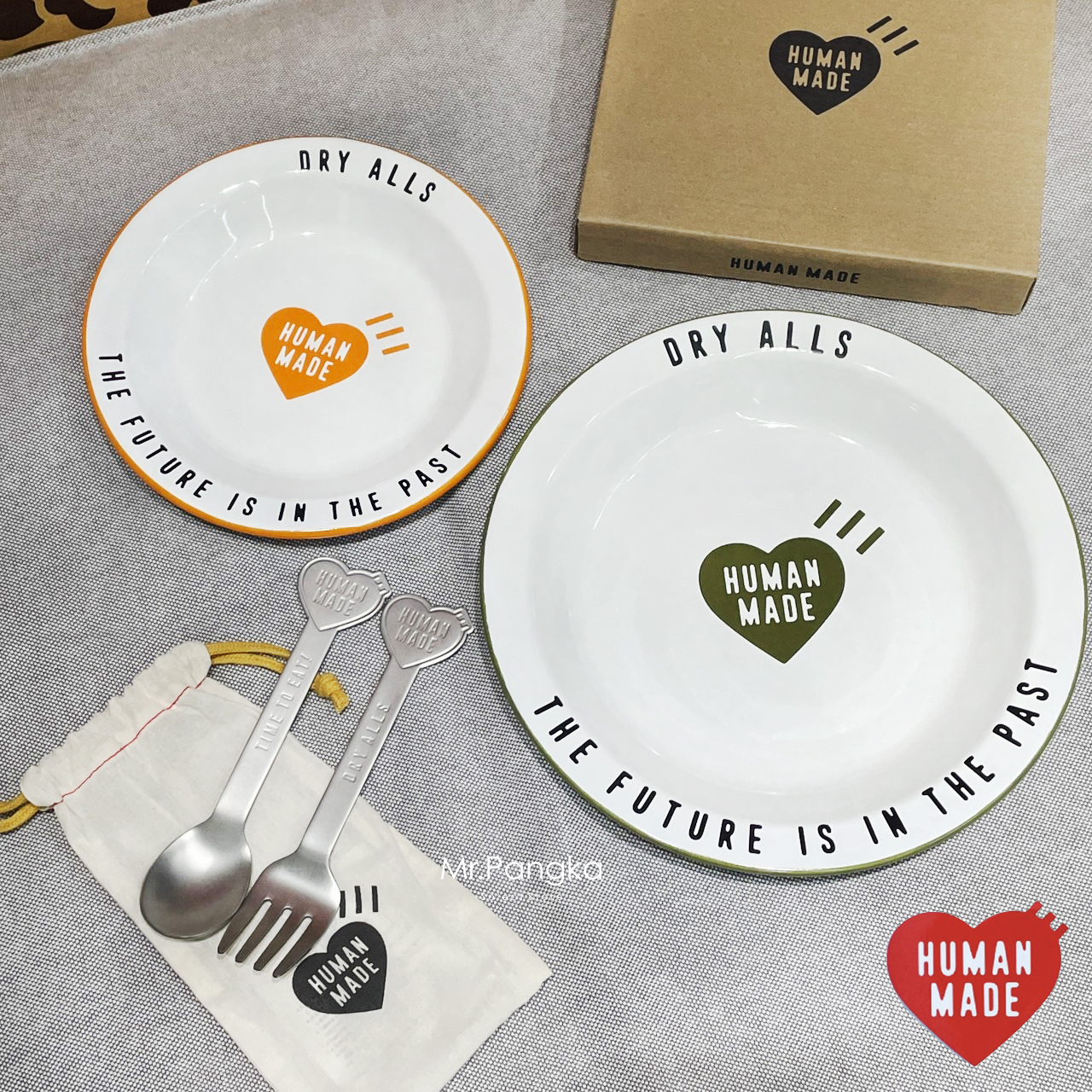 HUMAN MADE 2023SSHEART SPOON FORK SET❤️叉子湯匙餐具組-zingala商店