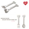 圖片 HUMAN MADE 2023SSHEART SPOON FORK SET❤️叉子 湯匙 餐具組