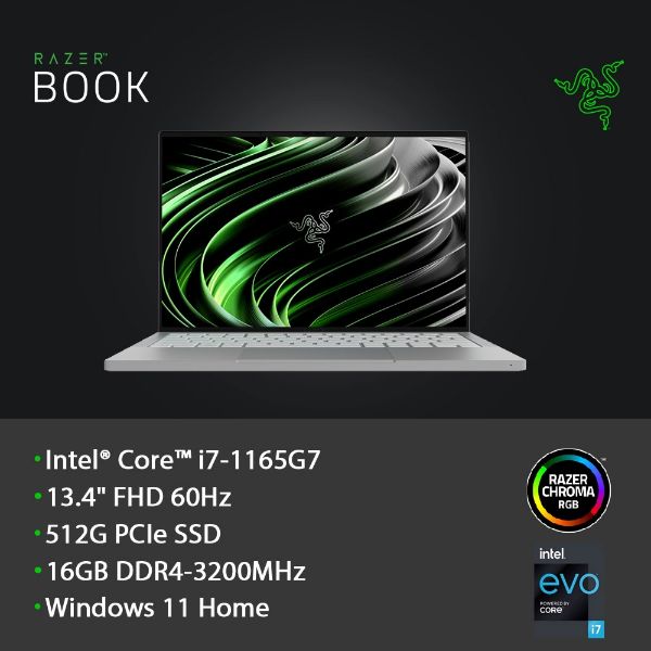 圖片 雷蛇Razer Book RZ09 13.4吋 輕薄觸控筆電