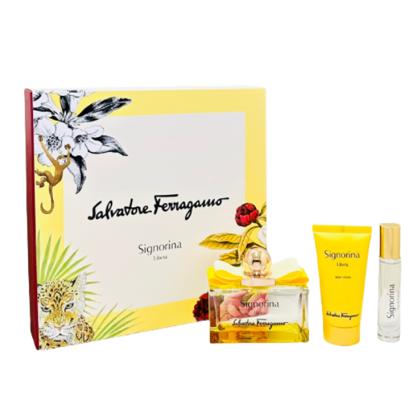 圖片 SALVATORE FERRAGAMO 晨光綻放女性香氛禮盒(淡香精100ML+隨身筆10ML+身體乳50ML)