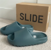 圖片 ☀Adidas Yeezy Slide “Slate Marine”  灰綠色 拖鞋 ID2349