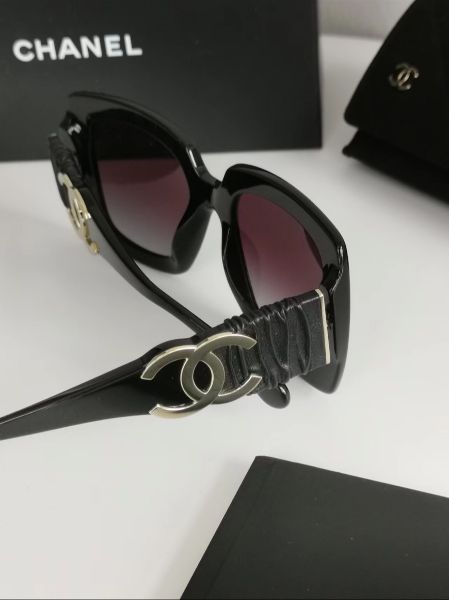 圖片 【現貨】麗睛眼鏡Chanel【可刷卡分期】香奈兒 CH5474Q 黑金色 太陽眼鏡 香奈兒新款太陽眼鏡 香奈兒熱賣款眼鏡