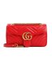 圖片 Gucci 443497 GG Marmont 小款 26公分雙G 金鍊包 紅色