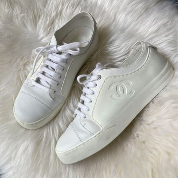 圖片 Chanel 37號小白鞋