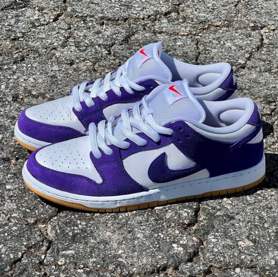 Nike SB Dunk Low Court Purple 紫白焦糖底男款DV5464-500-zingala商店