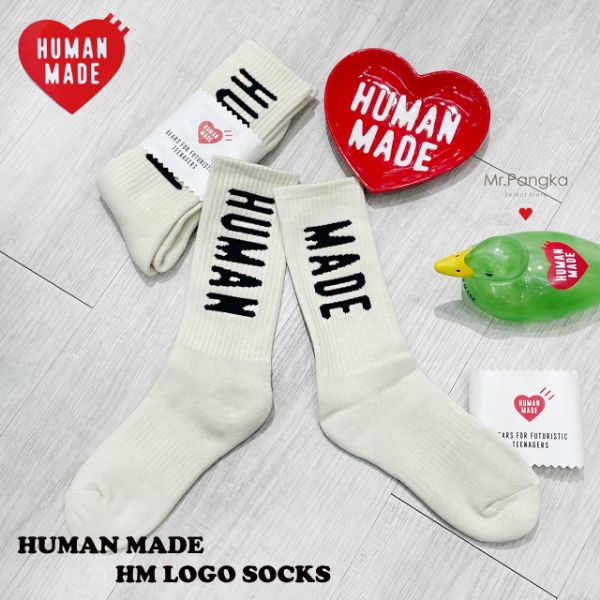 ❤️HUMAN MADE HM LOGO SOCKS 襪子-zingala商店