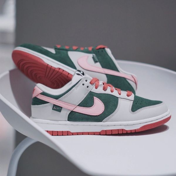 圖片 🌺NIKE DUNK LOW  西瓜 綠粉鴛鴦 FN8923-061