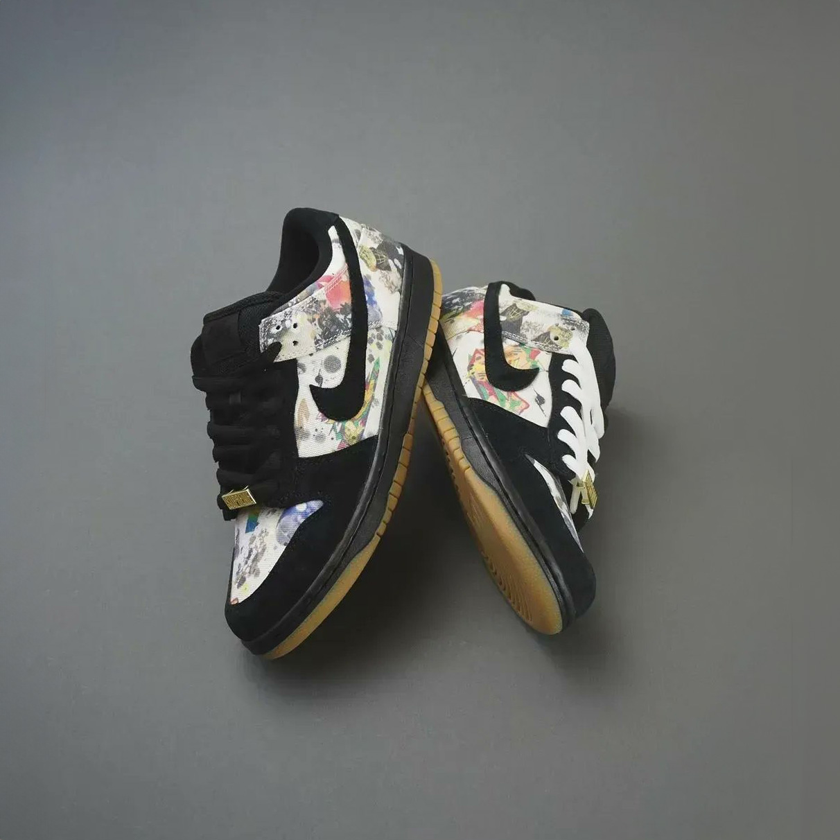 NICEDAY 預購Nike SB Dunk x Supreme Rammellzee 黑聯名FD8778-001