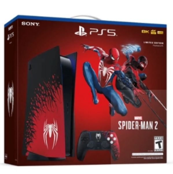 圖片 PS5 漫威蜘蛛人 2特仕 PlayStation 5 台灣專用機【次世代game館】