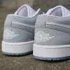 Wmns Air Jordan 1 Low White Wolf Grey DC0774105