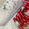 Supreme x Air Force 1 Low Box Logo White CU9225100