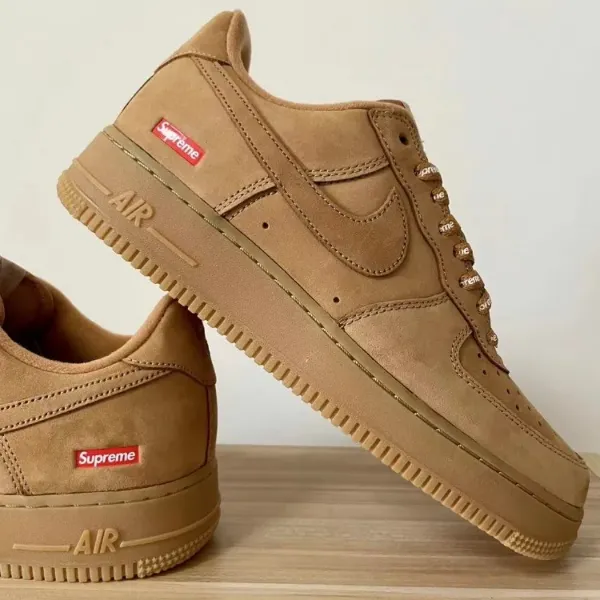 Focus Store】部分現貨Supreme x Air Force 1 Low SP 'Wheat' DN1555