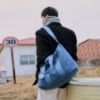 圖片 ITO 斜背包 濱海藍 CHANTERELLE DUFFLE BAG 日制環保運動包