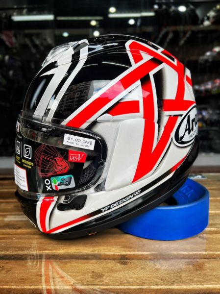 圖片 UPC騎士精品_台中店 日本 Arai 頂級 RX-7X 全新設計 全罩 安全帽 ＼NAKANO五芒星