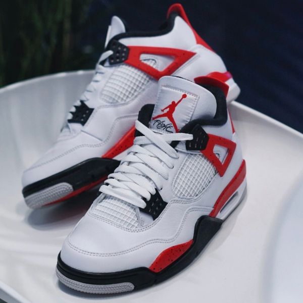 圖片 Air Jordan 4 Red Cement  紅水泥 DH6927-161