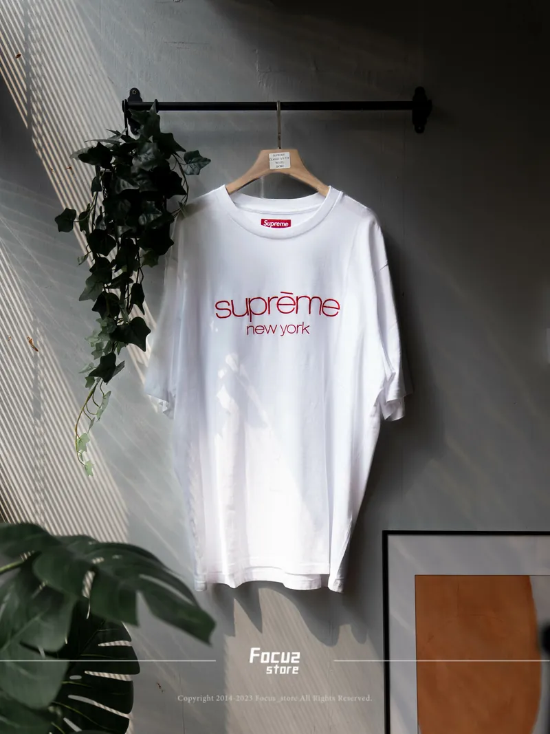 【Focus Store】現貨秒發 Supreme FW23 Week3 Classic Logo S/S Tee 經典LOGO印花短袖