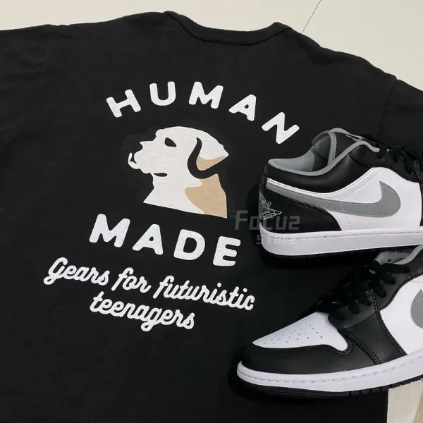 Human Made SS22 Dog T-Shirt  Black (HM23CS024)