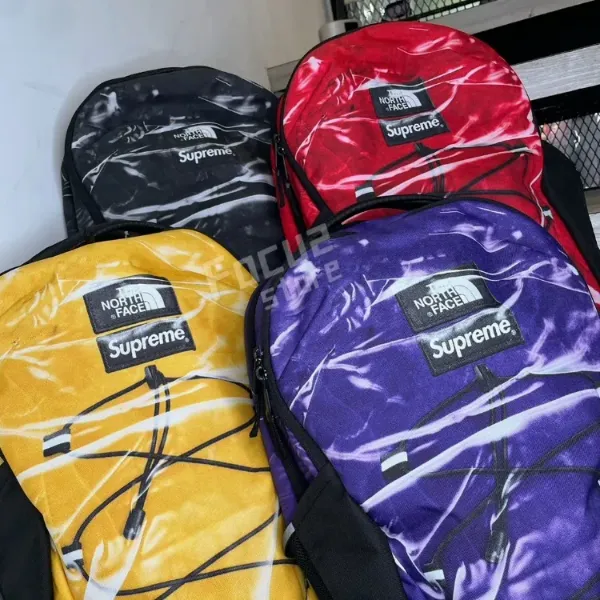 Supreme x The North Face Printed Borealis Trompe L'oeil Backpack 