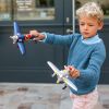 圖片  法國Baghera 精緻玩具小飛機-寶藍