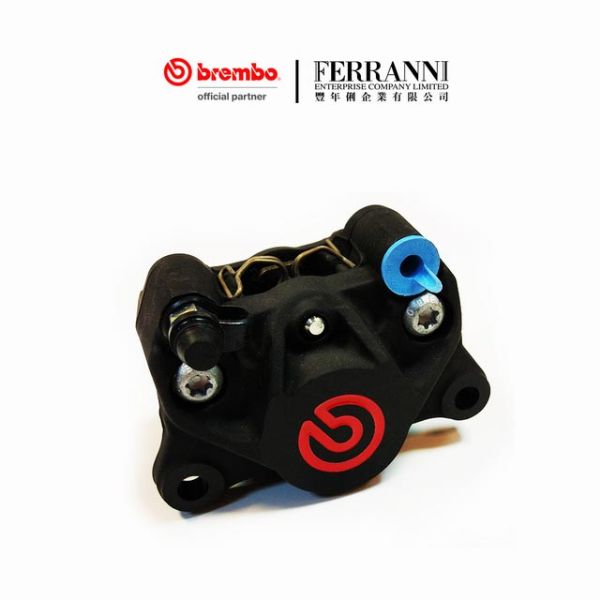 圖片 Brembo 大螃蟹 黑底紅字